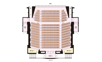 ホール座席表画像